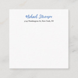 特殊ユニーク青クラシカル白 エンクロージャーカード