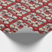 特殊ラッピング紙と英語バラ ラッピングペーパー (角)