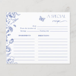 特殊レシピ何かブルーフローラブライダルシャワー