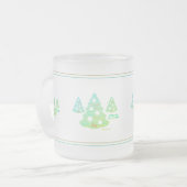 特殊会社デザインクリスマスマグ フロストグラスマグカップ (正面左)