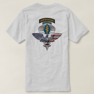 特殊作戦-空中緑のベレ Tシャツ