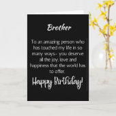 特殊兄弟用誕生日 カード (黄色い花)