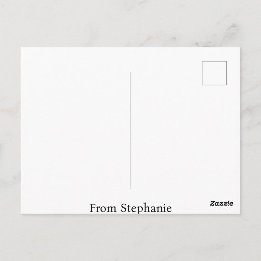 特殊兄弟用誕生日 ポストカード (裏面)