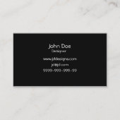 特殊効果名刺 名刺 (裏面)