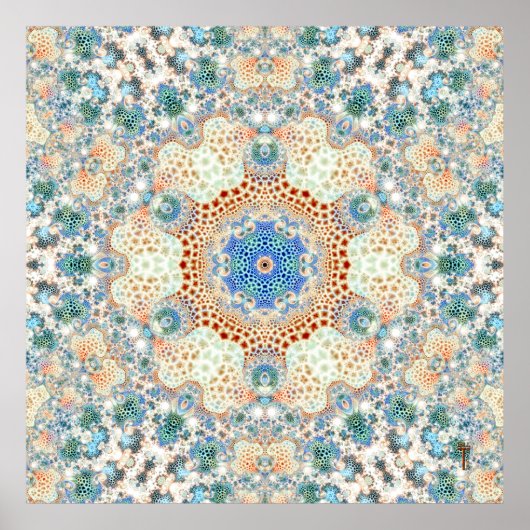 特殊化ヘキサグラムバリエーション6アートプリント ポスター (正面)