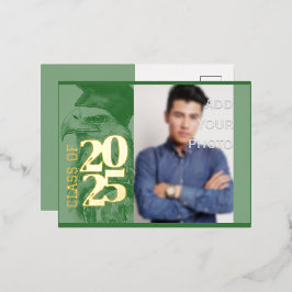 特殊卒業箔招待状葉書 箔招待状ポストカード