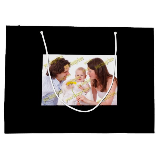 特殊📸家族写真アメージング大型抱き枕 ラージペーパーバッグ