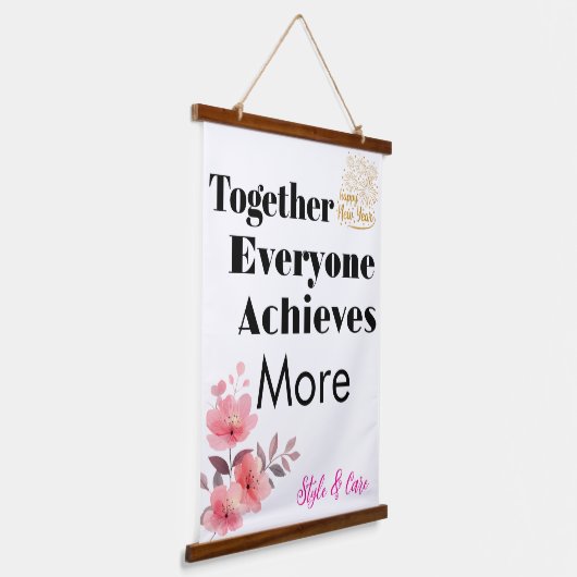 特殊引用文 吊り下げ型タペストリー (傾斜あり)