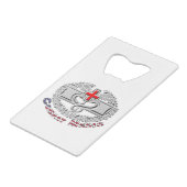 特殊戦闘メディックバッジデザイン クレジットカード栓抜き (裏面アングル)