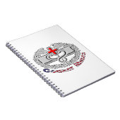 特殊戦闘メディックバッジデザイン ノートブック (右側)