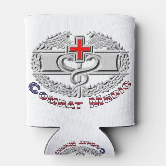 特殊戦闘メディックバッジデザイン 缶クーラー (裏面)