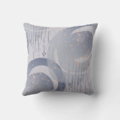 特殊抽象芸術デコ図形パターン1 クッション (裏面)