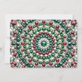 特殊招待状とイタリアンデザイン 招待状 (裏面)