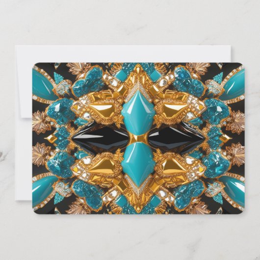 特殊招待状とバハマデザイン 招待状 (正面)