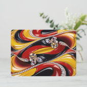 特殊招待状とベルギーデザイン 招待状 (スタンド正面)