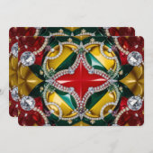 特殊招待状とロサンゼルスデザイン 招待状 (正面/裏面)