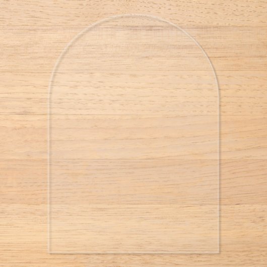 特殊招待状用プレミアムアクリルイベント アクリル招待状 (正面)