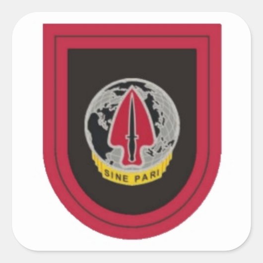 特殊操作コマンドFLASH/DUIスタンプ スクエアシール (正面)