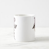 特殊教育の先生のおもしろいな忍者のコーヒー・マグ コーヒーマグカップ (中央)