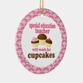 特殊教育の先生のギフトのオーナメント セラミックオーナメント (右)