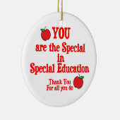 特殊教育の感謝 セラミックオーナメント (右)