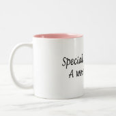 特殊教育愛の仕事 ツートーンマグカップ (左)