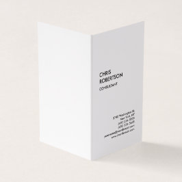 特殊独占的ブラック&ホワイトモダンユニーク 名刺