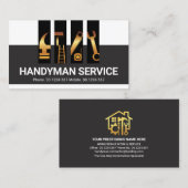 特殊画層金ゴールド手書きツールタブ 名刺 (正面/裏面)