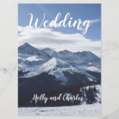 特殊結婚メニューの説明。 メニュー (裏面)