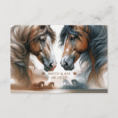 特殊結婚QRコード格納装置カード エンクロージャーカード (正面)