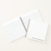 「。.......」 特殊螺旋詩ジャーナル ノートブック (内部)