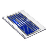 特殊設計アメリカのパラトパー国旗 ノートブック (右側)