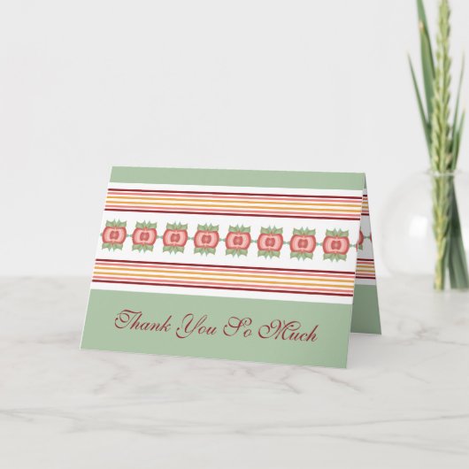 特殊設計パーソナライズされたサンキューカード サンキューカード (正面)