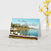 特殊誕生日パパ カード (黄色い花)