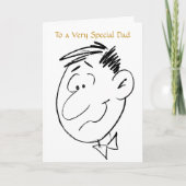 特殊誕生日パパ カード (正面)