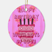 特殊誕生日 セラミックオーナメント (左)