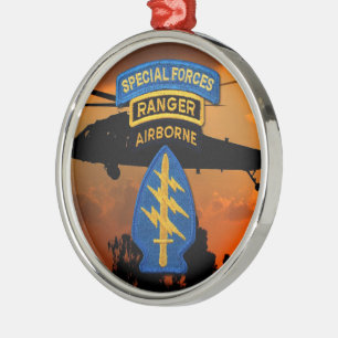 特殊部隊のグループの緑色のベレー帽SF SOF SFG SOC メタルオーナメント