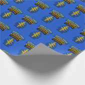 特殊部隊のグループの緑色のベレー帽SF SOF SFG SOC ラッピングペーパー (角)