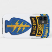 特殊部隊のグループの緑色のベレー帽SF SOF SFG SOC Case-Mate iPhoneケース (裏面(横))