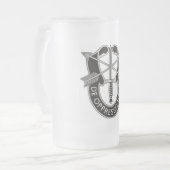 特殊部隊の曇らされたマグ フロストグラスビールジョッキ (正面左)