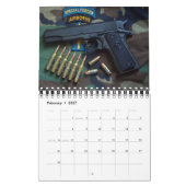 特殊部隊の緑色のベレー帽SF SFGの退役軍人 カレンダー (2月 2027)