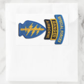 特殊部隊の緑色のベレー帽SF SFG SOFの退役軍人 長方形シール (バッグ)