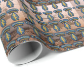 特殊部隊の緑色のベレー帽sofのsfのsfgパッチ ラッピングペーパー (ロールコーナー)