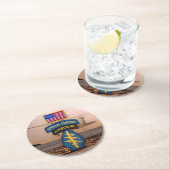 特殊部隊グリーンベレー退役軍人ビーツコースター ラウンドペーパーコースター (インサイチュ)