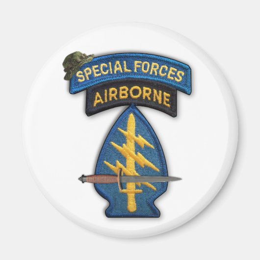 特殊部隊グリーンベレーsf退役軍人ベッツ マグネット (正面)