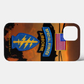 特殊部隊グリーンベレーSF SFG SOFベッツ Case-Mate iPhoneケース (裏面 (横))