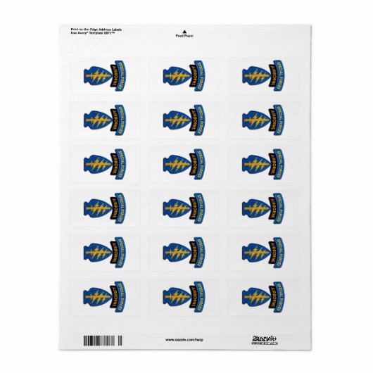 特殊部隊グリーンベレーSF SFG SOF退役軍人 ラベル (フルシート)