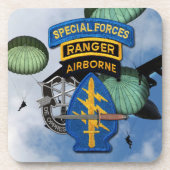 特殊部隊グリーンベレーSFG SF SFGA sf sof sfg コースター (正面)