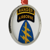 特殊部隊グループグリーンベレツSF SFG SOC メタルオーナメント (右)