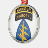 特殊部隊グループグリーンベレツSF SFG SOC メタルオーナメント (左)